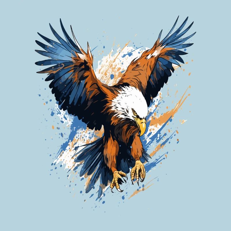 Aigle orageux Splash Art