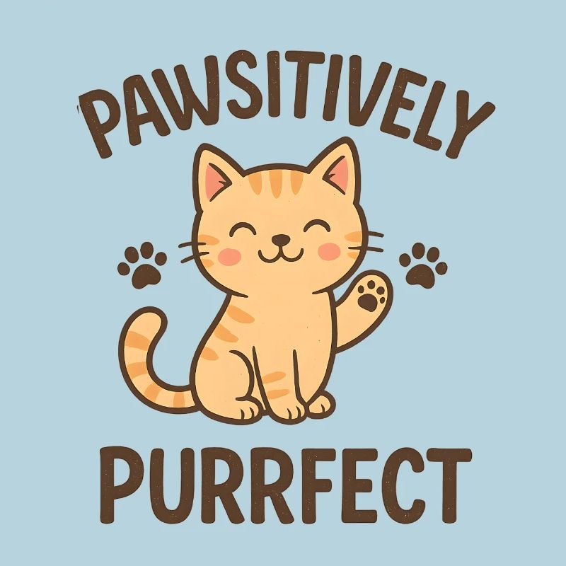 Conception Pathsitively Purrfect Cat