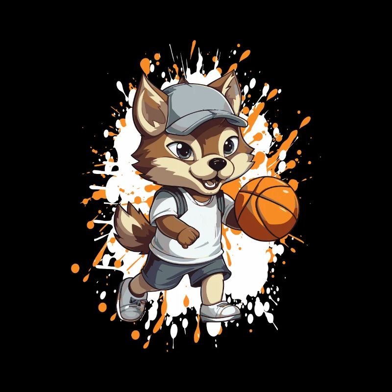 Fox héros du basket en look de loisir