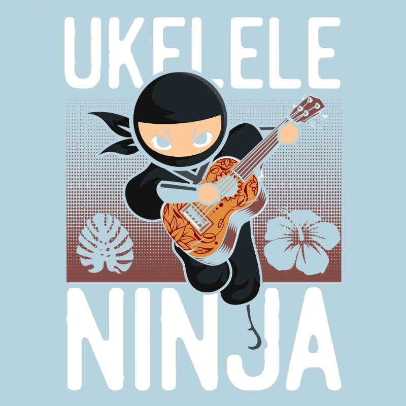 Hawaiian Ukulele Uke Ninja Ukulele
