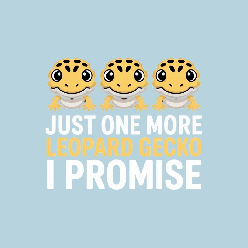 Leopardgecko-Trio, das verspreche ich