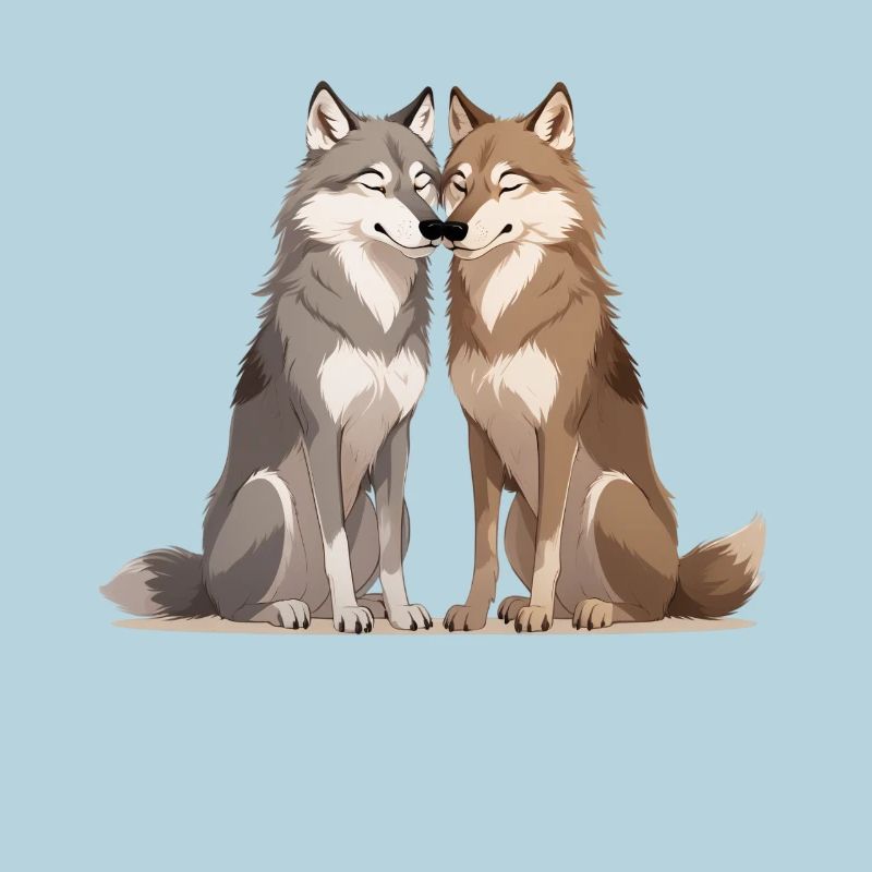 Hugging Wolves Duo