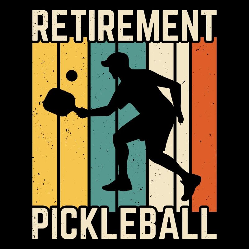 Ruhestand Pickleball Retro