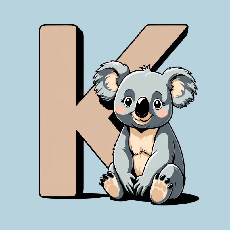 Conception des lettres KoalaK
