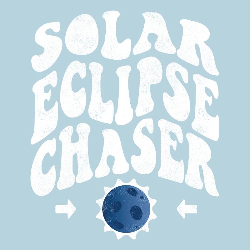 Chasseur d’éclipse solaire blanc
