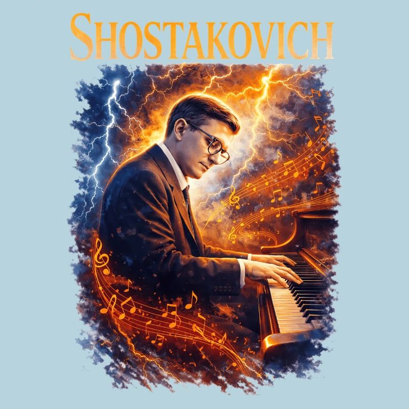 Chostakovitch Le son du feu au piano