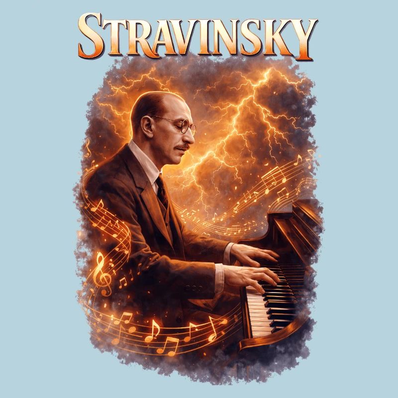 Stravinsky Piano Fire