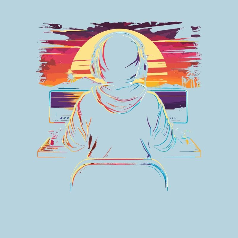 Gamer Synthwave