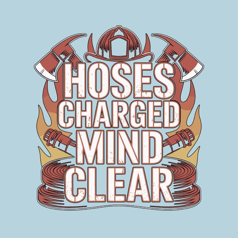 Fire Engineer Hoses Charged Mind Fire Services