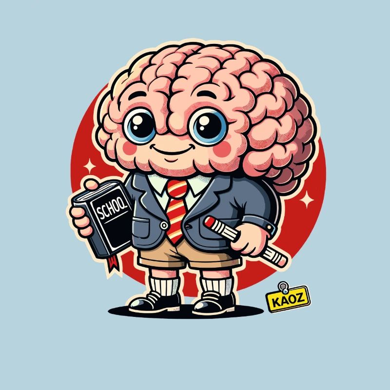 Dessin animé Brain Scholar