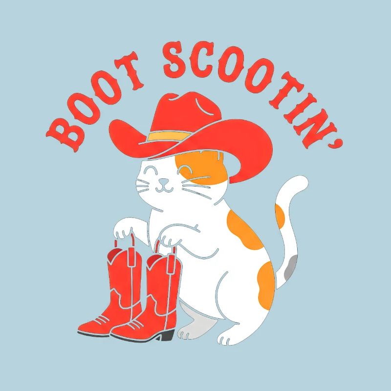 Chat Bateau Scootin