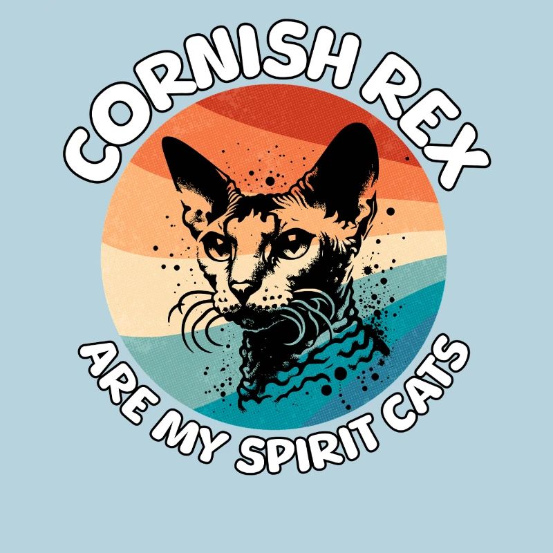 Diques drôles de Cornish Rex Cat