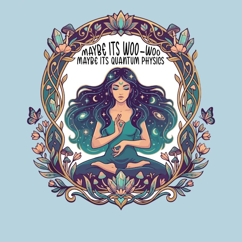 Maybe Its Woo-woo Maybe Its Quantum Physics Woman 