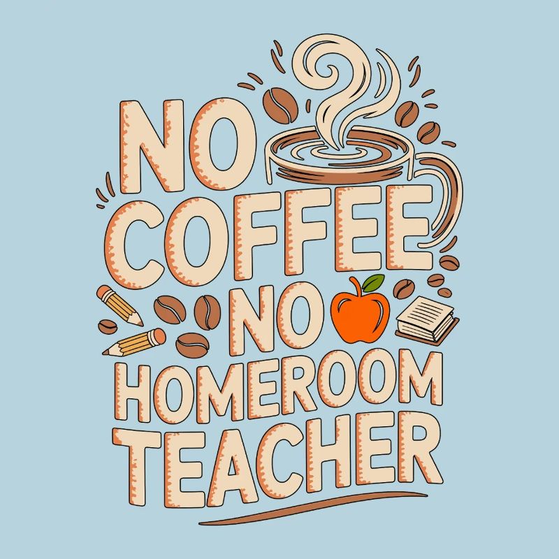 Professeur principal Pas de café Pas de professeur Amoureux du café