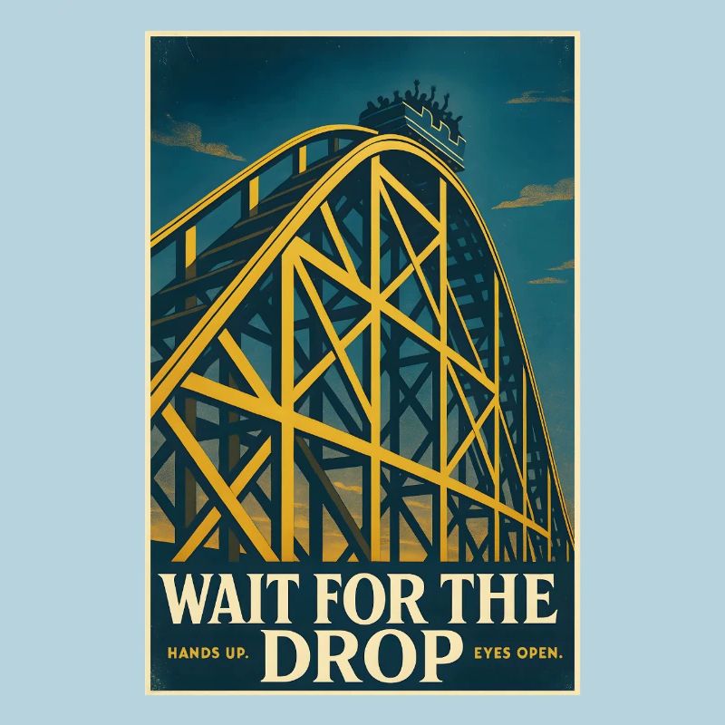 Wait for the Drop | Roller Coaster Thrill