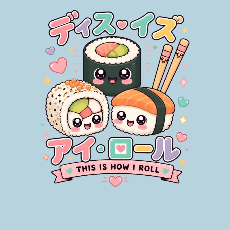 How to roll Japanese sashimi rolls
