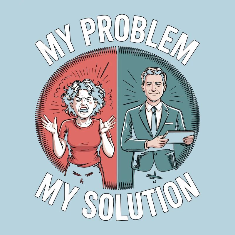 ESL Teacher My Problem My Solution Pictogram Dad