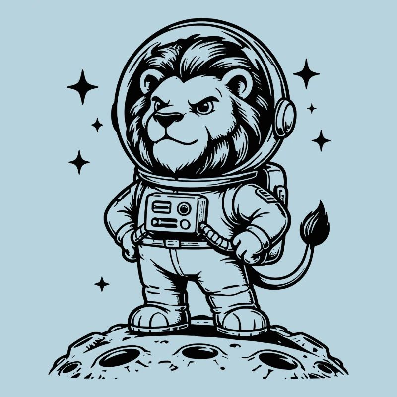 L’astronaute Leo Aventure sur la Lune Spatiale
