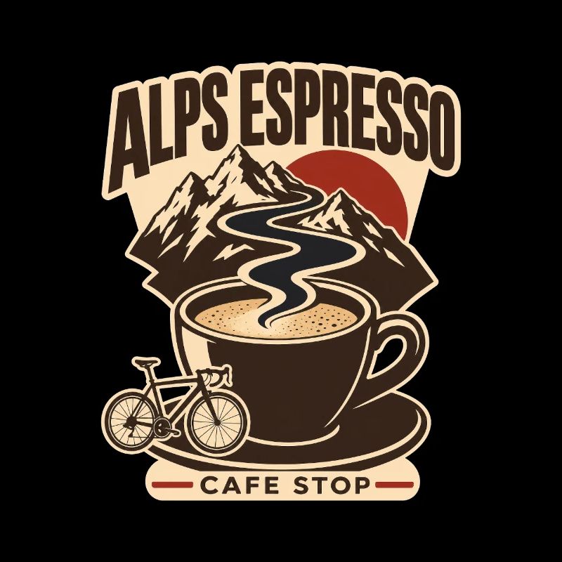 Alps Road Cycling Espresso Cafe Stop