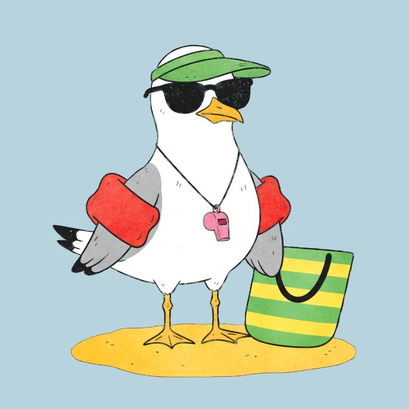 Seagull Beach Look