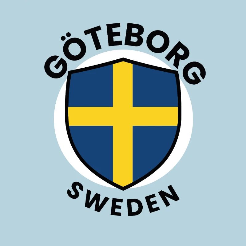 Bouclier du drapeau de Göteborg