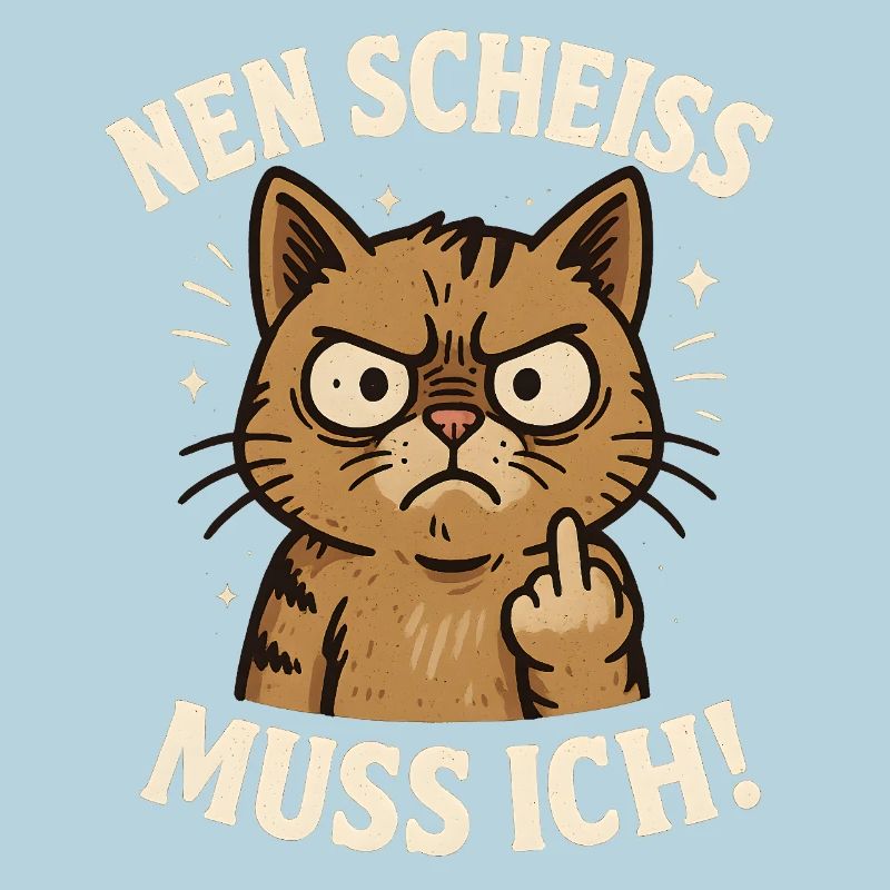 Nen Scheiss Muss Ich Katze