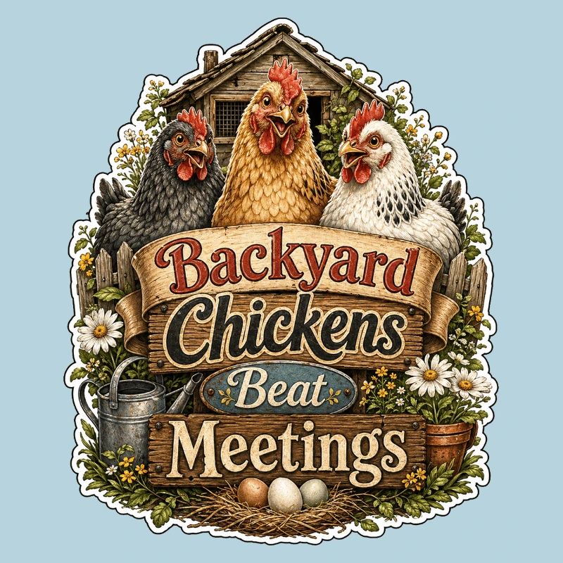 Backyard Chickens Beat Meetings
