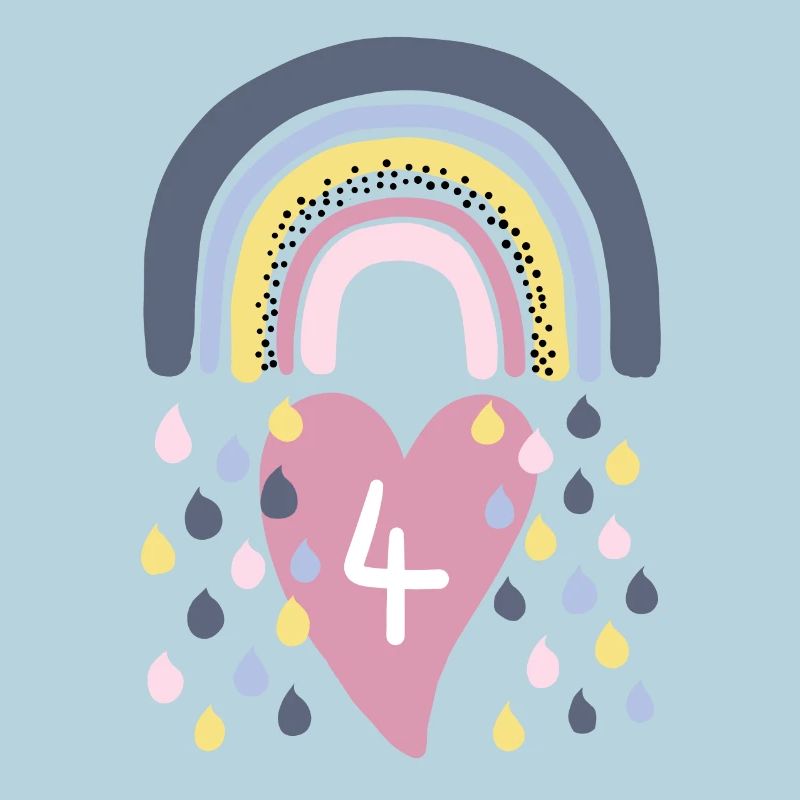 Rainbow 4th Birthday