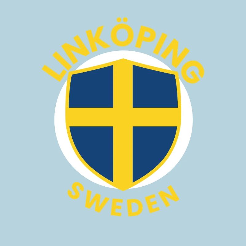 Linköping Sweden Shield Tee