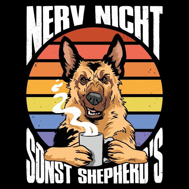 Schäferhund Geschenke Hund Herrchen Gassi