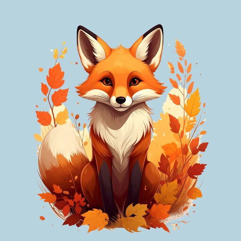 Fuch im Herbst