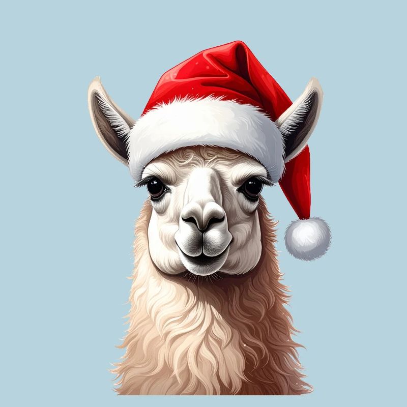 Lama oder Alpaka zu Weihnachten