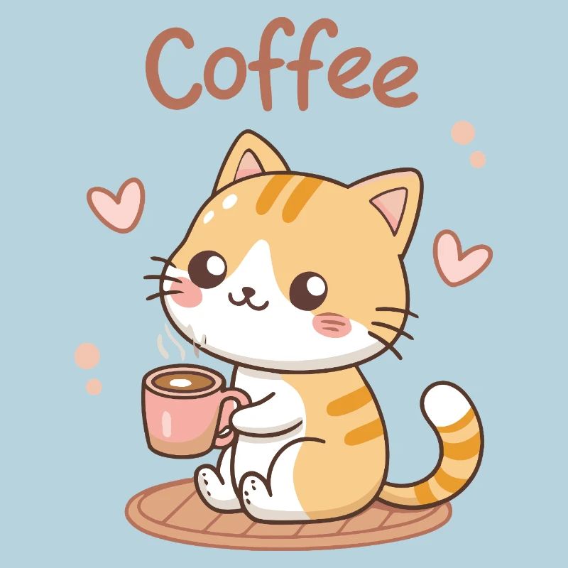 Chat Café Kawaii Latte