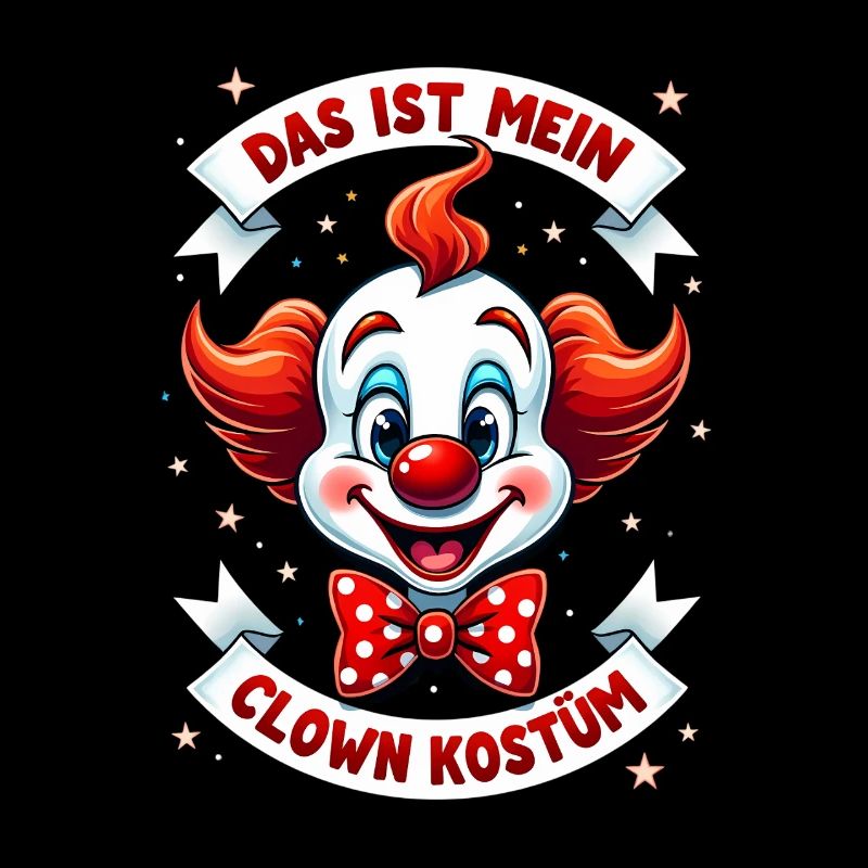 Déguisement de clown de carnaval Carnaval Carnaval