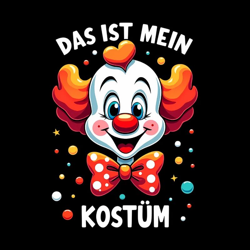 Déguisement de clown de carnaval Carnaval Carnaval