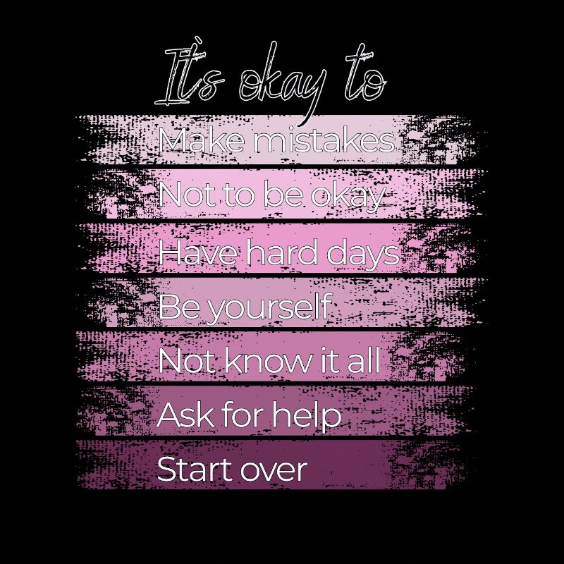 Il est normal de recommencer.