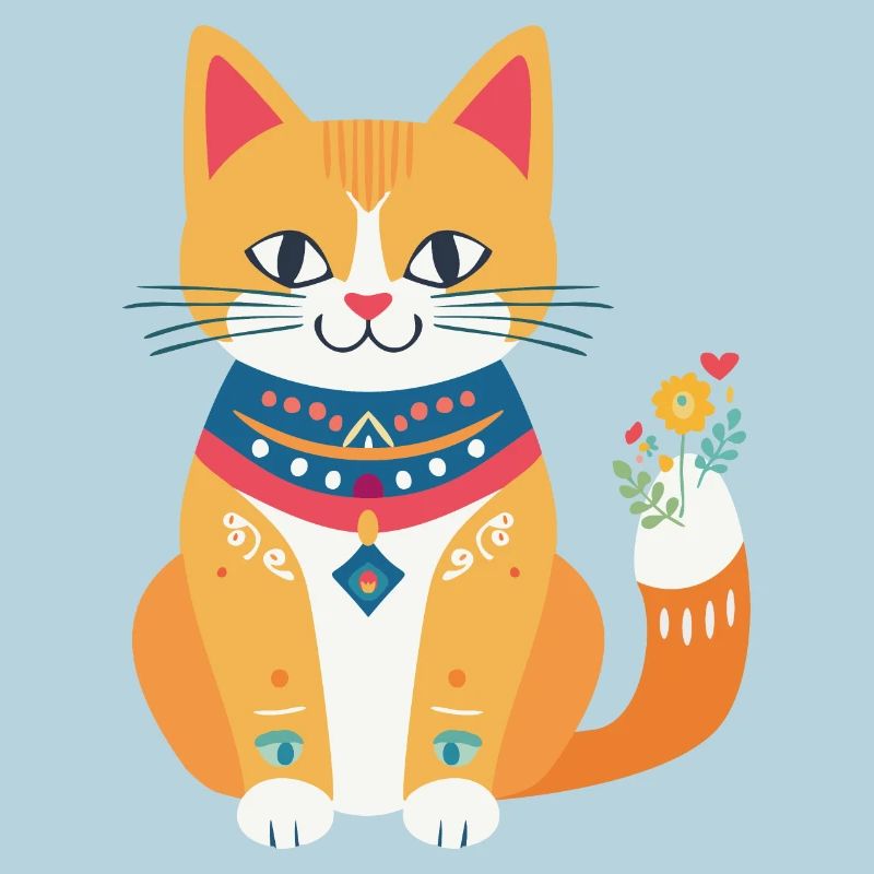 mignon chat folklore