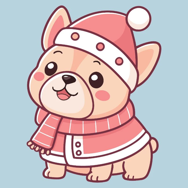 Chiot Rose Hiver Chic