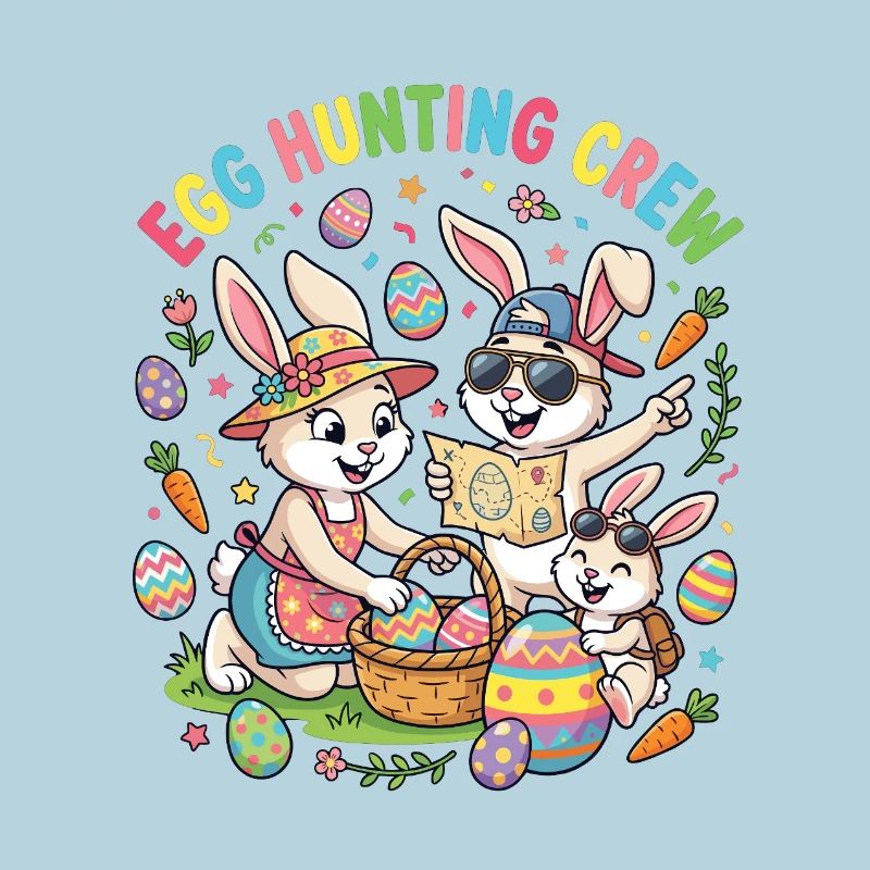 Hoster Bunny Family - Egg Collector