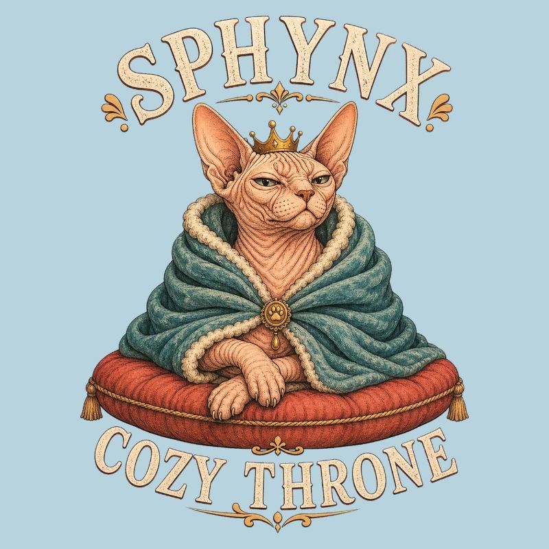 SPHYNX TRÔNE DOUILLET Chat
