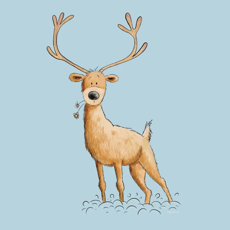 Hirsch Reh Jagd Jäger Geschenk