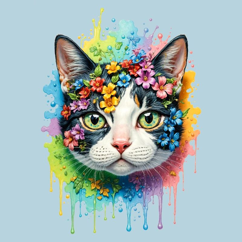 Bunte Katze