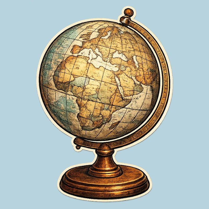 Vintage Globe