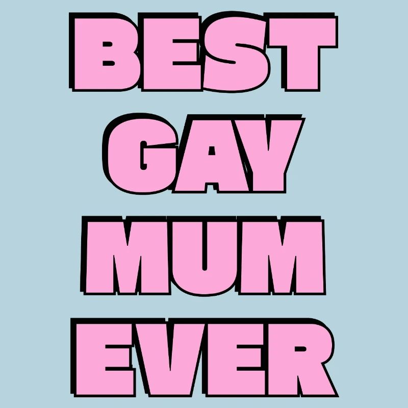 Beste schwule Mutter aller Zeiten fett rosa Text