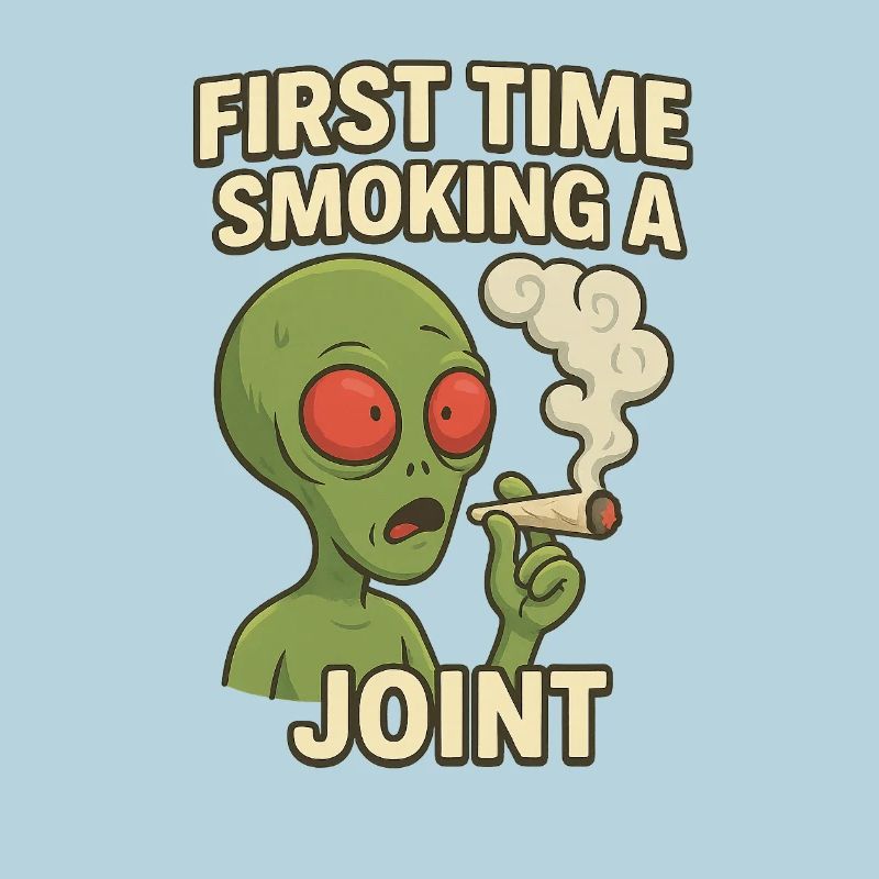 Alien First Joint Smoking