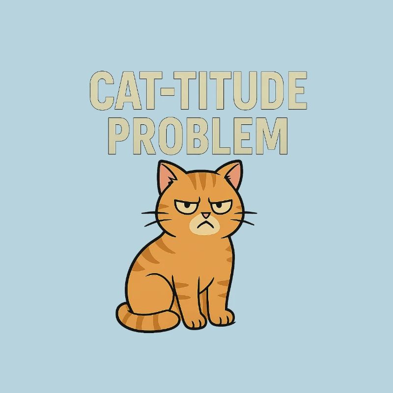 Catitude probleem Grumpy Kat Meme