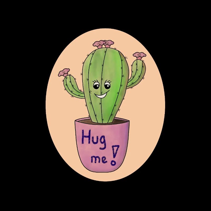 Estampe d’art Cactus Hug