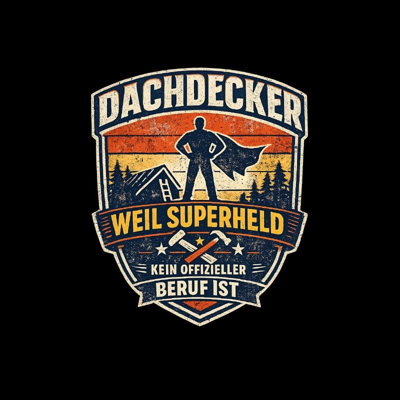 Dachdecker Superheld