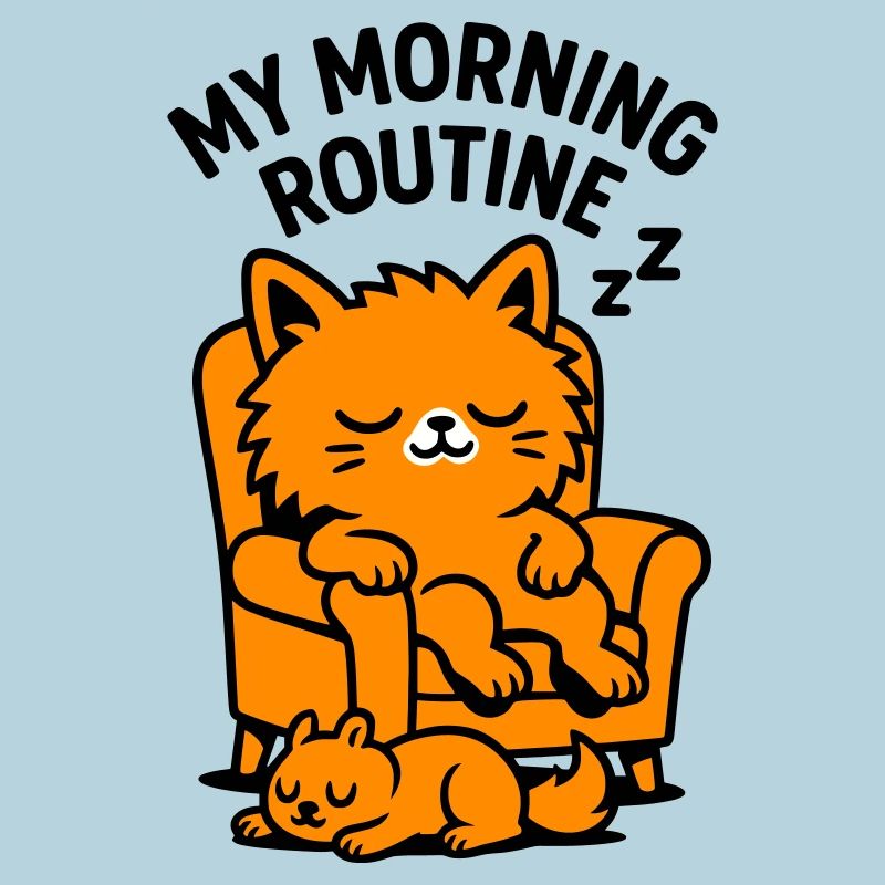 Morning Routine Cat