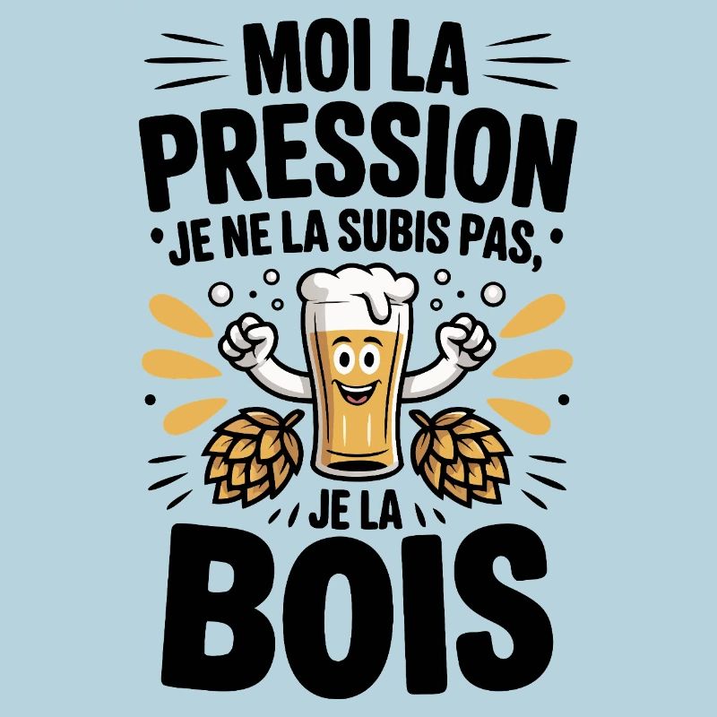 Bier vom Fass Hoppen-Lustrationsspaß